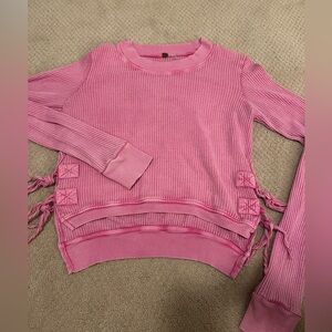 Free People Waffle Kit top